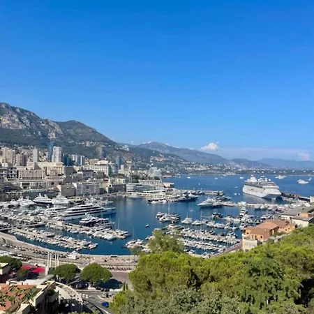 Апартаменты Vue Limitrophe A Monaco Рокебрюн — Кап-Мартен